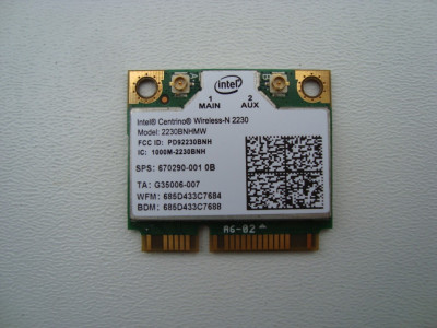 Wifi Intel Centrino Wireless-N 2230 Fujitsu A512 AH532 Toshiba Satellite U920